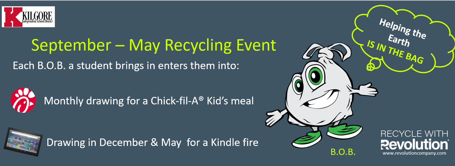 Recycle with Revolution Bob -White Oak Social Media